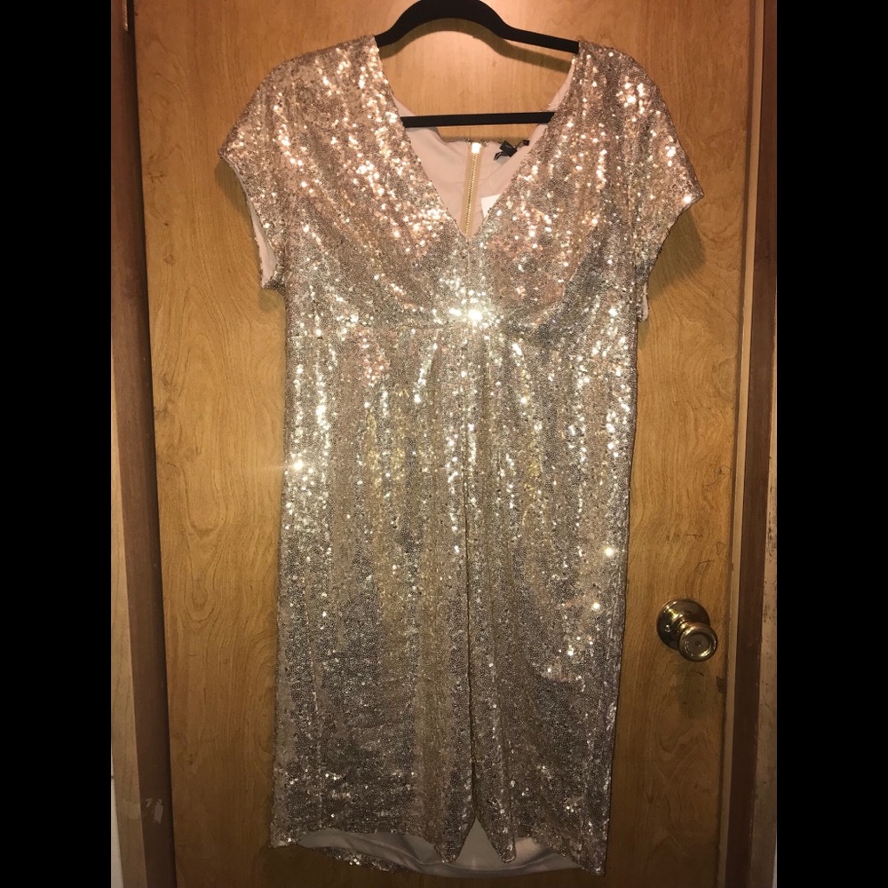 NWT Charlotte Russe sequined dress